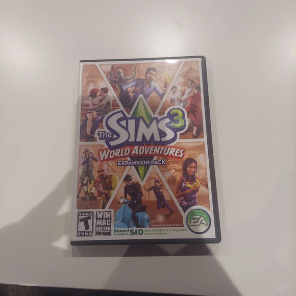 The Sims 3 World Adventures Pc Win7 Physical Cd Rom computer game Expansion - Picture 1 of 3